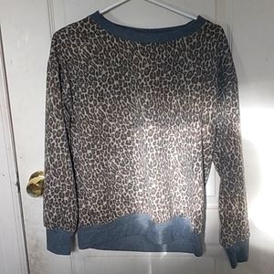 Cheetah print pj set